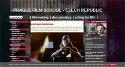 Desktop Screenshot of filmstudies.cz